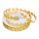 thumbnail image 4 of Cinta de estrella brillante de 1,2 cm para decorar eventos, cumpleaños, Navidad y teléfono. Oro, 4 of 7