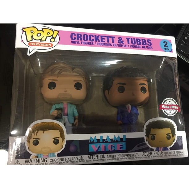 Funko Exclusive Miami Vice Pop! Vinyl 2 Pack - Crockett & Tubbs Funko -