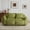 Green, variant on Aukfa Faux Fur Loveseat, 25" Deep Seat Giant Bean Bag Sofa for Living Room, White