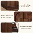 thumbnail image 5 of IFMUST Modern Nightstand, 30" Tall 3 Drawers Side Table, Oversized Extra Large Bedside, Wood End Table for Bedroom, Living Room, Brown, 5 of 6
