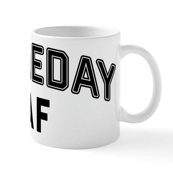 CafePress - Game Day AF - 11 oz Ceramic Mug - Novelty Coffee Tea Cup