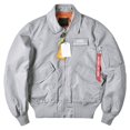 thumbnail image 4 of Nouvelle Veste de Pilote Bomber Mode Printemps Automne Alpha Martin Veste Tactique Militaire pour Hommes Manteaux de Baseball Classiques Décontractés Amples, 4 of 5
