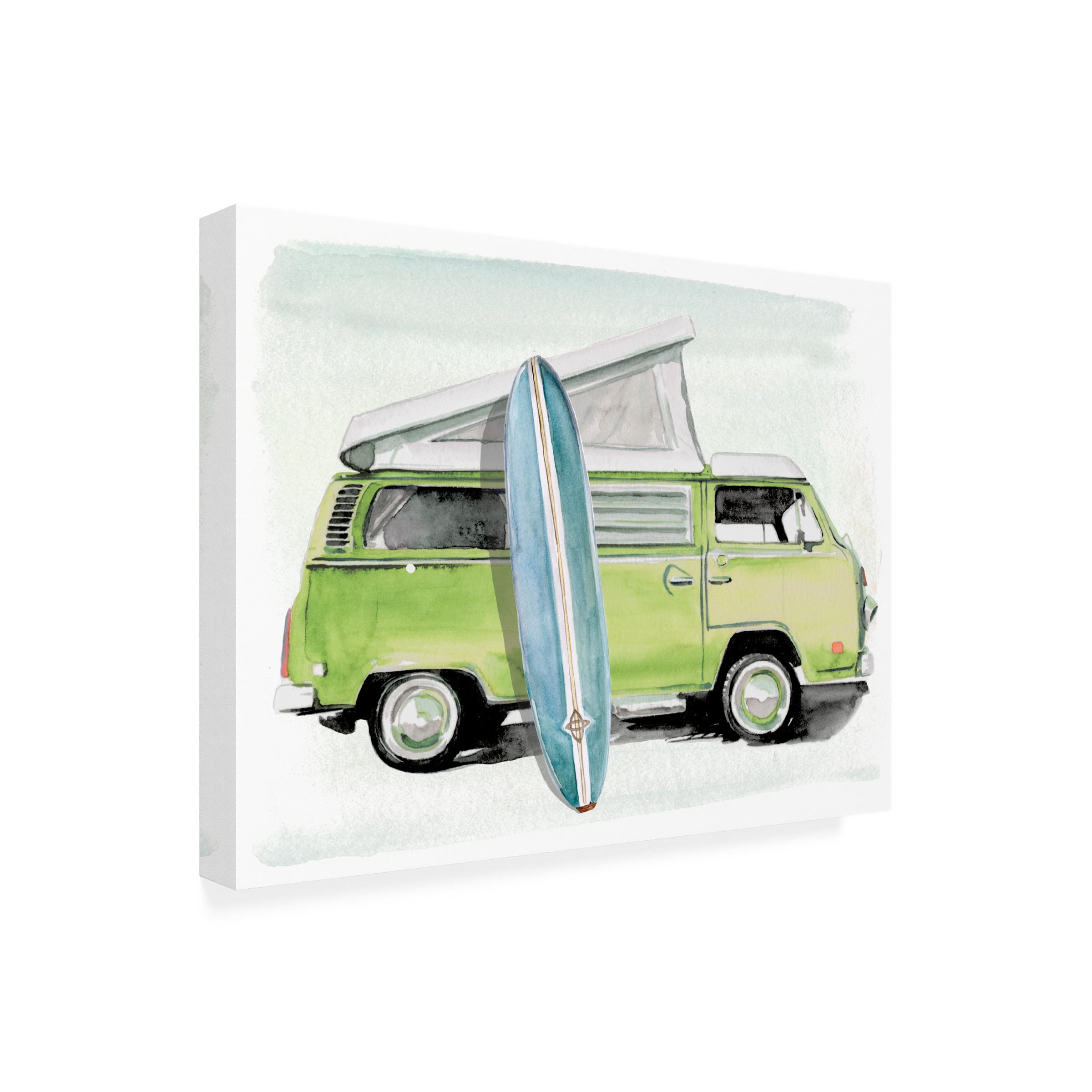 Jennifer Paxton Parker 'Surf Wagon I' Canvas Art