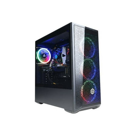 CyberPowerPC Gamer Xtreme VR Gaming Desktop, Intel Core i5 i5-11400F, 8GB RAM, NVIDIA GeForce RTX 2060 6 GB, 500GB SSD, Windows 11 Home, GXiVR8060A11