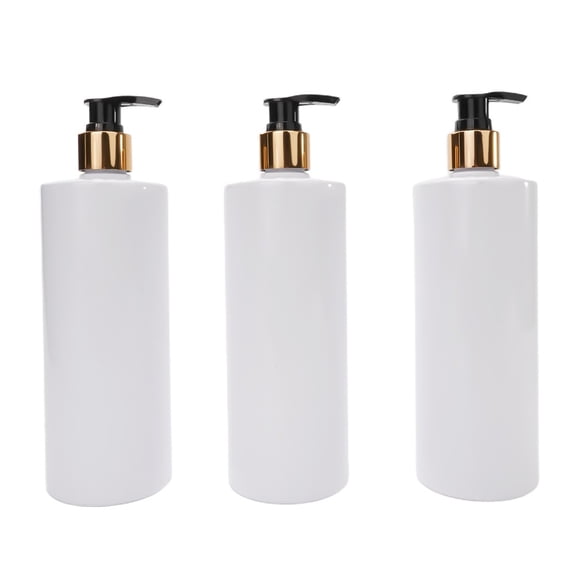 Spring Refillable 500ml 17oz Empty Lotion Pump Bottles For Gel Soap Dispenser Shampoo