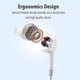 thumbnail image 4 of Auriculares HUOMU, paquete de 5 unidades, con cable y micrófono para iPhone y Android, 4 of 9