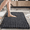 3-Charcoal, variant on ComfiTime Bathroom Rugs, 20 x 24 in, 2000GSM Thick Slip-Resistant Chenille Bath Mat for Tub, Shower & Bathroom Floor, Machine Washable, Ultra Absorbent, Small or Long, White, Black, Gray, Blue, Brown