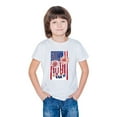 thumbnail image 6 of Jinhomg Holiday Shirts for Kids America Flag Graphic Patriotic Tees 4th of July Short Sleeve Crew Neck Tops 2025 Boys Girls Parade Street T-Shirts White 7 Years, 6 of 9