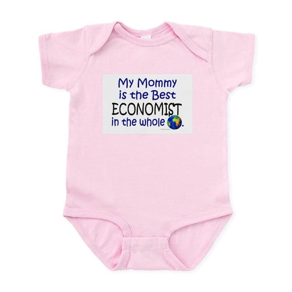 CafePress - Best Economist In The World (Mommy) Infant Bodysui - Baby Light Bodysuit, Size Newborn - 24 Months