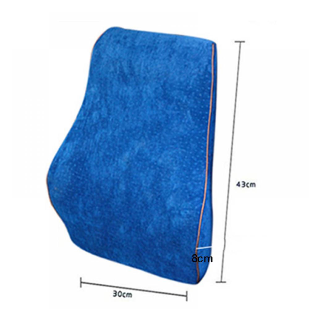 Shop Clearance! Lumbar Support Pillow For Office Chair Car Memory Foam Back Cushion For Back Pain Relief Improve Posture Large Back Pillow For Computer, Gaming Chair, Recliner With Mes - image 4 of 7