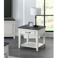 thumbnail image 6 of Martin Svensson Home Del Mar End Table, Antique White and Grey, 6 of 8