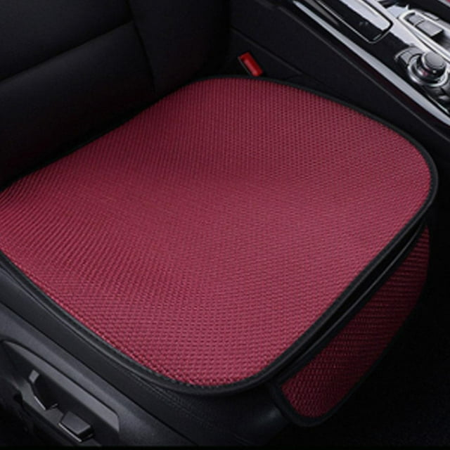 Car Seat Cover, All-Season Comfort, Breathable Material, Non-Slip Design, Ergonomic Support