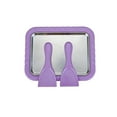 thumbnail image 1 of Purple Home Stir Fry Yogurt Machine With 2 Scrapers Stainless Steel Homemade Ice Cream Smoothies Yogurt Kitchen Utensils Household Activities 9X7 Inches Purple, 1 of 2