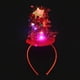 thumbnail image 1 of 2 piezas de diadema con luces de Papá Noel que se adaptarán cómodamente a la mayoría de los adultos para la diadema de fiesta navideña. Gorro navideño divertido con luces LED., 1 of 5