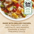 thumbnail image 3 of Healthy Choice Café Steamers Pineapple Chicken, High Protein Frozen Meal, 9.9 oz. Bowl, 3 of 9