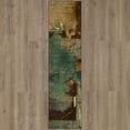 thumbnail image 2 of Mohawk Home Aqua Fusion Area Rug, Blue, 2' x 5', 2 of 8