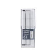 Copic Classic Marker Set, 12-Piece Toner Gray Set, V2