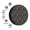 thumbnail image 4 of Fotbe Mushroom Funda de Llanta de Repuesto con Estampado, Engrosada, Ajuste Universal para Jeep, Remolque, RV, SUV, Camión-15 inch, 4 of 6