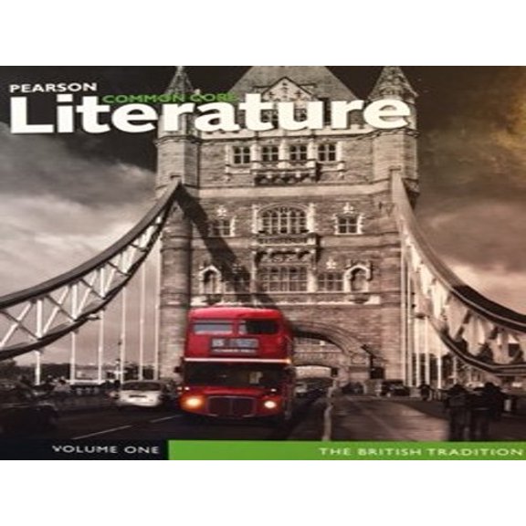 Pre-Owned Pearson Literature Common Core Volume One The British Tradition Paperback