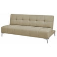 thumbnail image 2 of Sofa Cama Reclinable El Bazar Store New York Beige Futon 3 posiciones Sala Love Seat, 2 of 7