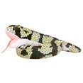 thumbnail image 1 of Peluche Serpent Jouet Simulé Peau de Serpent Doux PP Coton Remplissage Poupée Peluche Parent-Enfant Interaction Jouets Éducatifs Animal Marionnette Python Peluche Poupée Conte Prop Enfants Cadeau, 1 of 10