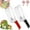 2pcs, variant on Dual Blade Julienne Cutter, Stainless Steel Dual Blade Julienne Cutter, Stainless Steel Shredder Knife, Cabbage Shredder Slicer, Multifunctional Vegetable (Black *2pcs)