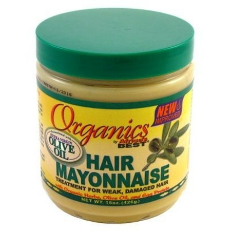 Africas Best Org Hair Mayonnaise 15oz Jar (2