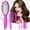 Pink (6Pcs Set), variant on Wig Brush Comb Set, Premium Matte Grip, 2pcs Professional Extension Brush with Ergonomic Travel Size Design for Human and Synthetic Hair