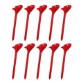 thumbnail image 1 of 10PCS 10 Degree Golf Tees Golf 10 Degree Tee for Training On-Course Golf Accessories Ball Tees for Parks Golf Course Courtyard Red 10pcs, 1 of 6