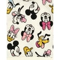 thumbnail image 3 of Disney Mickey Mouse Goofy Donald Duck Toddler Girls Fleece Pullover Hoodie Infant to Big Kid, 3 of 5