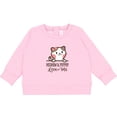 thumbnail image 2 of Inktastic Meemaw and Pop Pop Cat Grandchild Baby Sweatshirt, 2 of 4