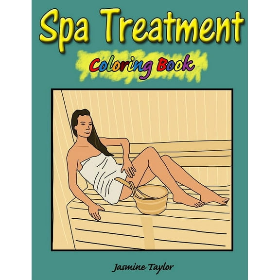 Spa Treatment Coloring Book, (Paperback)