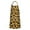 Yellow And Black, variant on Red Cheetah Leopard Pattern Apron-Garden Aprons for Women with Pockets-Cotton Linen Waterproof Kitchen Cooking Gardening Aprons Adjustable for Kitchen,Cooking,BBQ and Salon 33x27 Inch