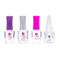 thumbnail image 1 of Revel Nail Dip Powder Liquid Set - Dip Powder Base Coat Activador Acabado Gel y Gel Diluyente Dip Liquid Set DIY Nail Kit, 1 of 3