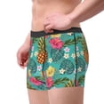 thumbnail image 3 of Wukai Pineapple Print Men’s Underwear Breathable Boxer Briefs,&nbsp;Moisture Wicking & Breathable-X-Large, 3 of 7
