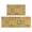 Pioneer Flower Floral Print Pattern-3, variant on Pioneer Flower Floral Print Pattern Anti Fatigue Kitchen Rugs Set Of 2, Non Slip Washable Decorative Floor Mats for Kitchen Sink Laundry, 17"x30" and 17"x47"