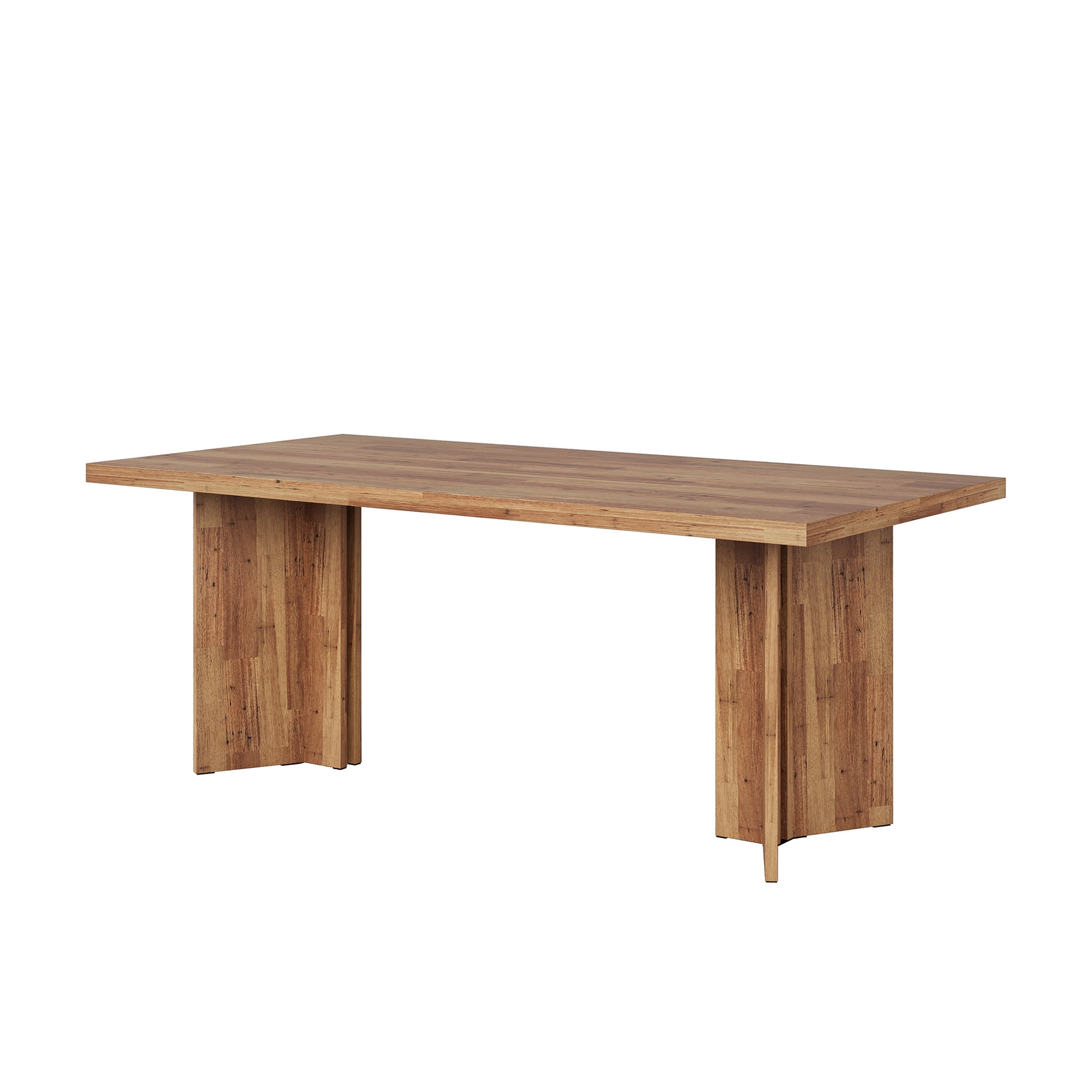 MAYEERTY 63" Multifunctional Dining Table & Executive Desk, 1.57" Thick E1 Board