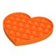 thumbnail image 1 of Vogacara Push Bubble Juguete sensorial Autismo Necesidades especiales Divertido Antiestrés Juguetes para aliviar el estrés para Juguetes Naranja Amor Vogacara FN000172-05, 1 of 6