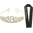 thumbnail image 4 of GOOHOCHY Birthday Sash for Women Girl Shoulder Strap Crown Decorations, 4 of 8