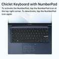 thumbnail image 4 of ASUS Vivobook 14" FHD Laptop, Intel Core i5-1334U, 24GB RAM 2TB SSD, NumberPad, Long Battery Life, Private Webcam, PDG HDMI Cable, US Version KB, Windows 11 Pro, Quiet Blue, 4 of 9