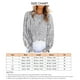 thumbnail image 2 of Top estampado de manga larga Nikou blusa de cuello redondo para mujer, 2 of 2