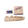 thumbnail image 2 of Kraftsman Stack up Puzzles/Layered Puzzle  (Fish Stack), 2 of 4
