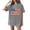 Gray, variant on Youpwaven Women's America 250th Anniversary T-Shirt - Distressed Flag Number 250 Graphic Tee - USA Patriotic 1776-2026 Short Sleeve Celebration Vintage Top