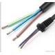 thumbnail image 3 of Long elbow power cord national standard suffix 90 degree 10A three-plug power cord, 3 of 4