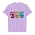 thumbnail image 4 of Vêtements pour Filles Chemise à Manches Courtes Imprimée pour Filles Col Rond Hauts d'Été Mignons pour Adolescentes Cadeaux d'Anniversaire pour Filles de 6-7 Ans Mode, 4 of 4