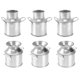 thumbnail image 1 of 6pcs mini cubo de flores leche miniatura puede jarrones jarrones de muñecas jarrones de muñecas decoración del micro paisaje, 1 of 5