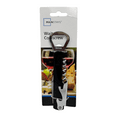 Mainstays Stainless Steel Black Plastic Waiters Corkscrew Bottle Opener
