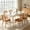 White, variant on Memoryfield Industrial Dining Table, 71 Inch Large Kitchen Table for 6-8 People, Rectangular Dining Room Table with Heavy-Duty Metal Frame, Brown