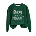 thumbnail image 4 of EGNMCR Chandail en Molleton de Noël Col Rond Imprimé Ample Manches Longues Sans Capuche, 4 of 4
