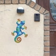 thumbnail image 2 of Adorno de pared con forma de animal. Decoración para interiores y exteriores, para el hogar y el jardín. Pieza de arte única en metal., 2 of 4